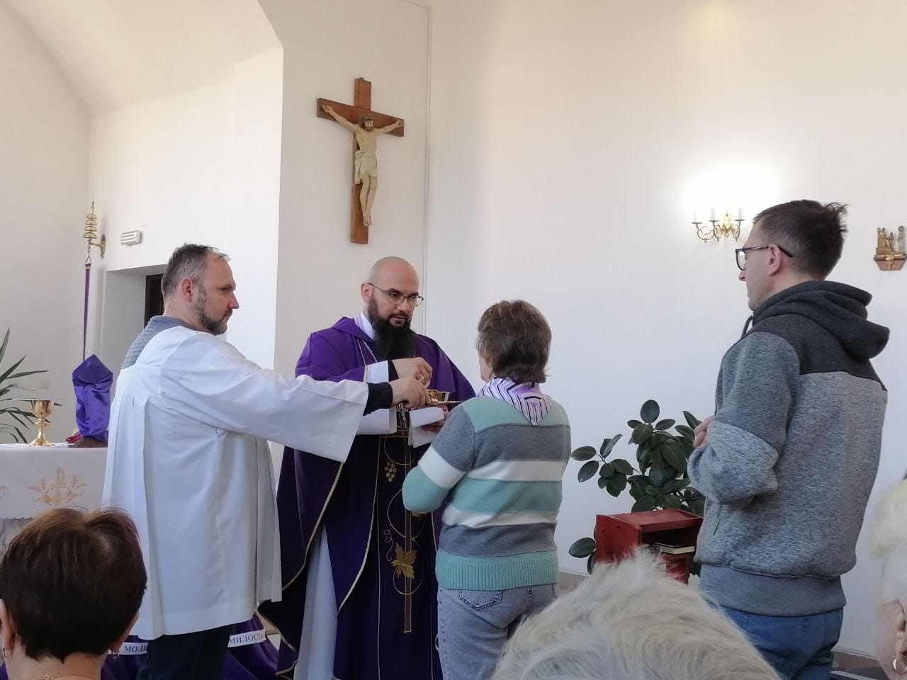 Zdjęcie z mszy