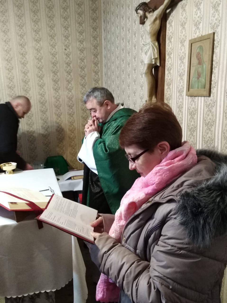 Zdjęcie z mszy