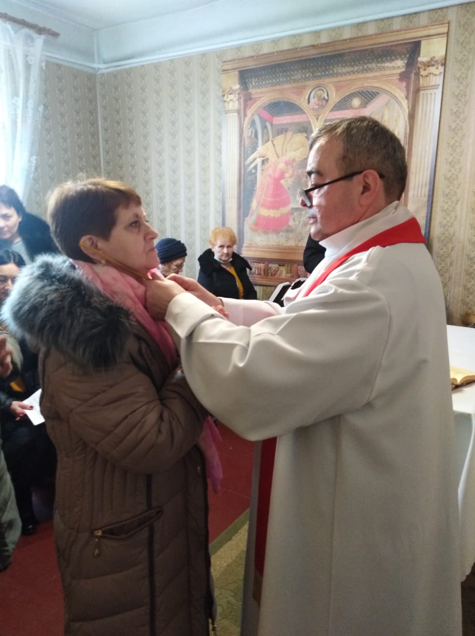 Zdjęcie z mszy